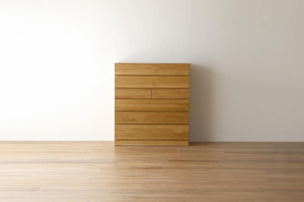 【開梱設置】高野木工 LECCE レッチェ 105ハイチェスト  ホワイトオーク【10年保証】