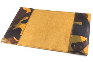 レザーブックカバー四六判サイズ（レギュラーモデル） 【カモフラージュライト】