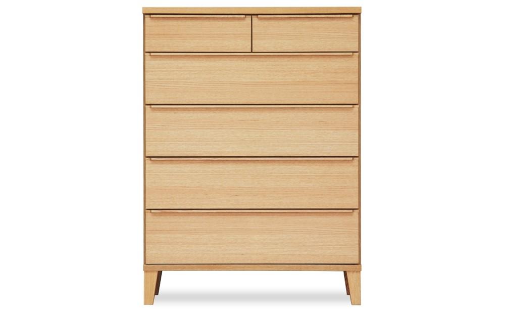 レオ 90-5ハイチェスト：レッドオーク