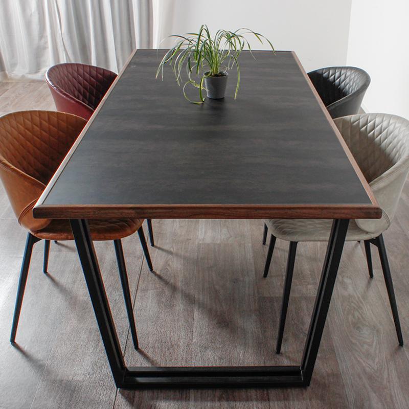 【torte／トルテ 180cm ダイニングテーブル】天然木が縁取る実用性に優れたモダンなテーブル「境木工」