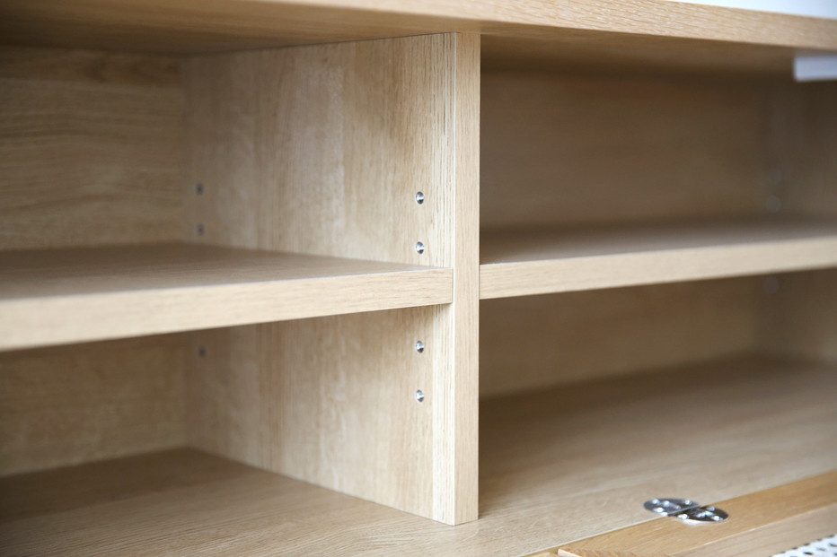 【開梱設置】高野木工 ブレス 150ローボード オーク【10年保証】