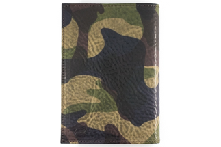 maf pinto (マフ ピント) レザーブックカバー文庫サイズ（レギュラーモデル）カモフラージュ ダーク