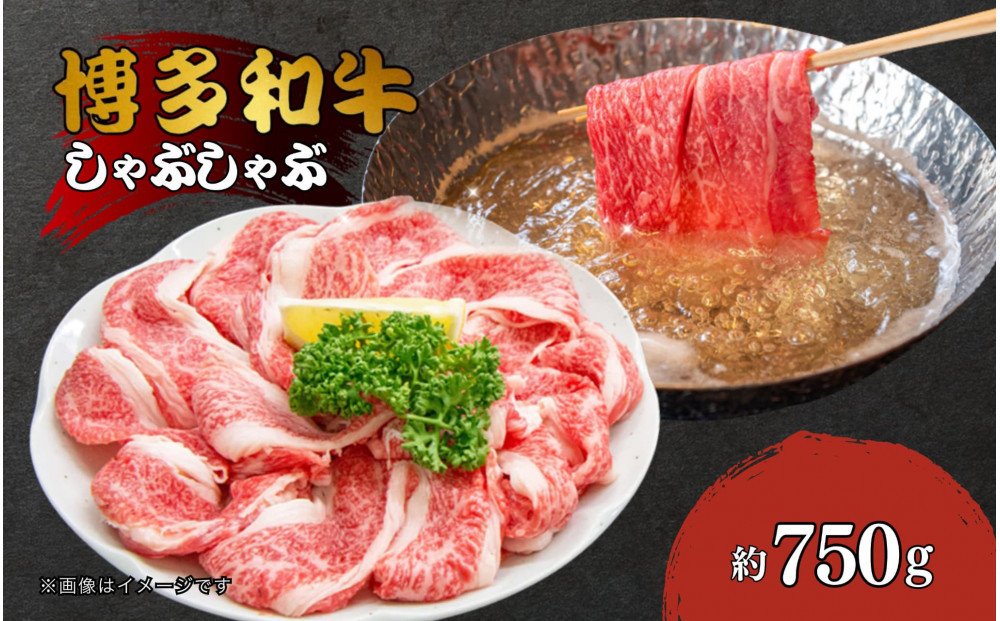 博多和牛しゃぶしゃぶ（前バラ・トモバラ）約750g
