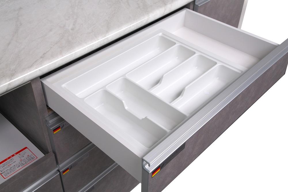 （ブラック木目）【開梱設置】 オッド キッチンボード 幅110cm 耐震 引き戸 食器棚 オープンボード 完成品 カップボード ダイニングボード 110幅 大川家具