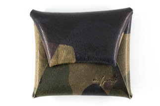 maf pinto コインケース レザー 革 小銭入れ 財布 カモフラージュ ダーク