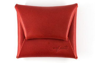 maf pinto コインケース レザー 革 小銭入れ 財布 レッド