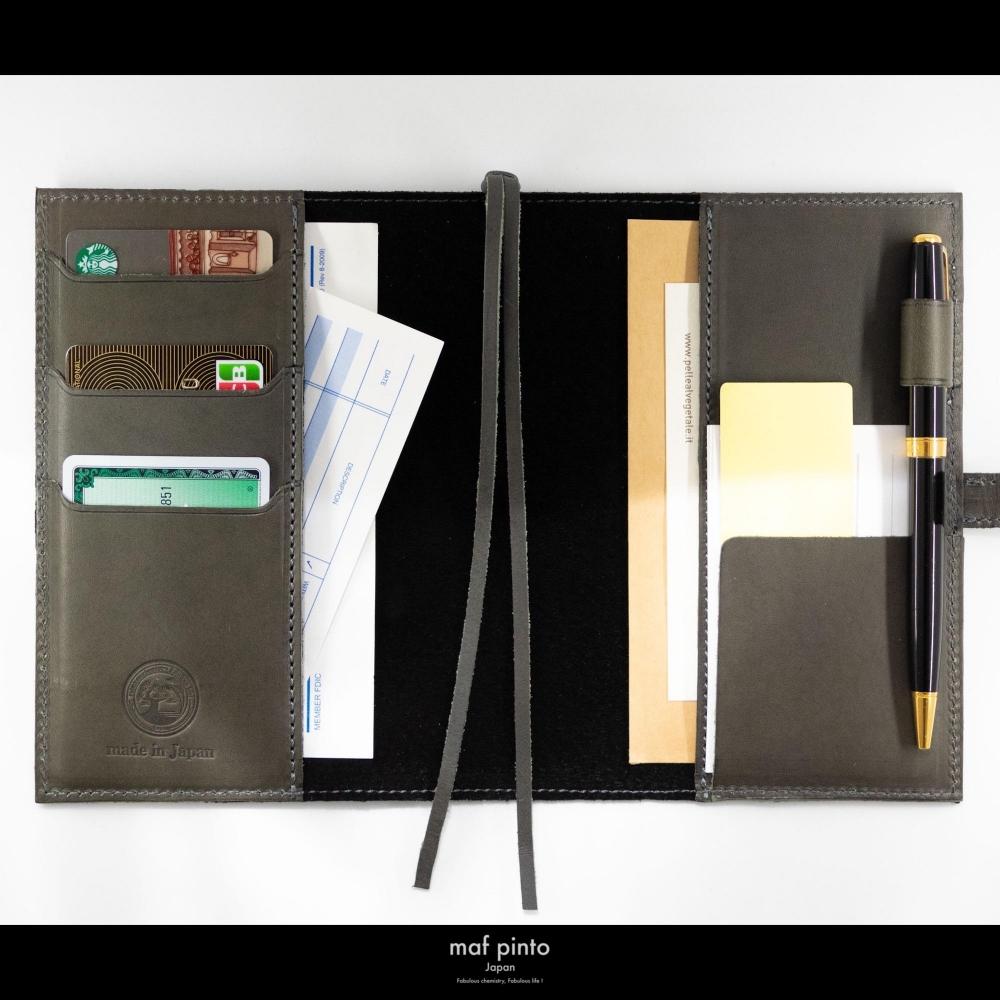 maf pinto (ãã ãã³ã) ã¬ã¶ãŒæåž³ã«ã㌠A6 (æåº«æ¬ãµã€ãº) ã°ã¬ãŒ æ¬é© æ¥æ¬è£œ