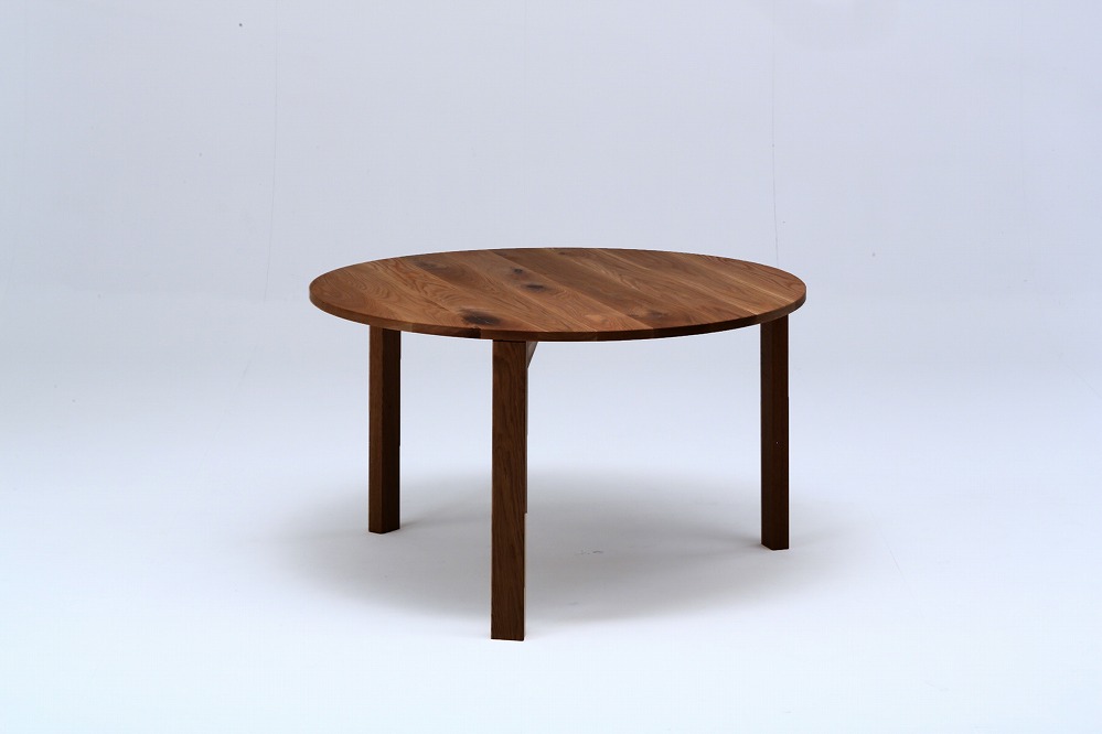 kotiki IK52 maru tableΦ110×70／マルテーブル(WN) 3本脚