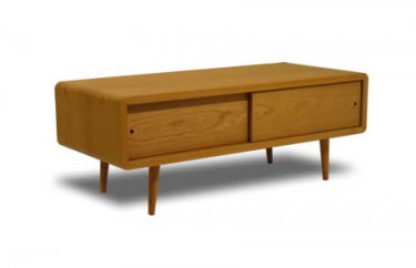 【Pearl TVボード　ブラックチェリー】ブラックチェリー材のかわいいTVボード＜ブラックチェリー材ツキ板　オイルフィニッシュ＞ 家具 テレビ台 テレビボード TVボード AVボード 棚 リビングボード サイドボード ローボード MUFactory