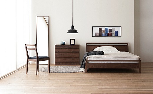 【開梱設置】高野木工 マークベットWN／セミダブル【10年保証】