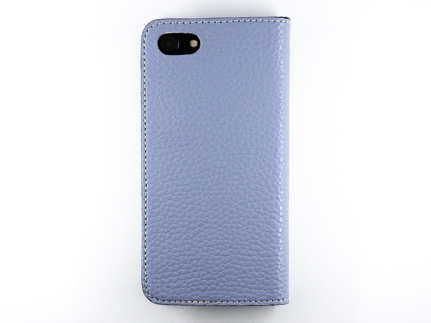 maf pinto アイフォーンケース 本革 日本製 (iPhone SE 第2世代 ／ 8 ／ 7, ) ADRIA LINE 【ライトブルー】