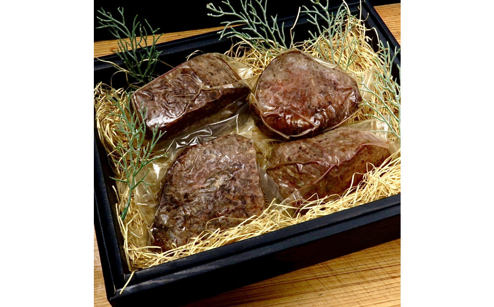 【セット】博多和牛A5ランク　ローストビーフギフトセット約200g×4個