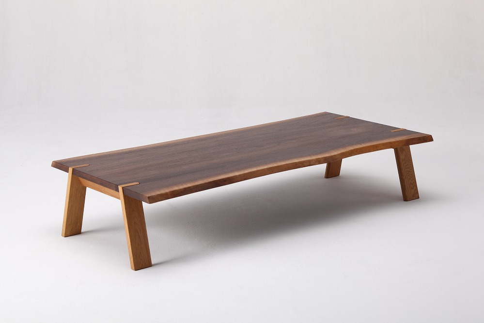 kitoki IK49 mimi low table160×80×36／ミミローテーブル(WN)