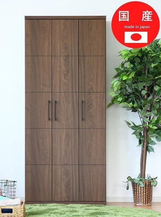 家具 靴 収納 玄関収納 幅80cm シューズボックス ラック【ブラウン】