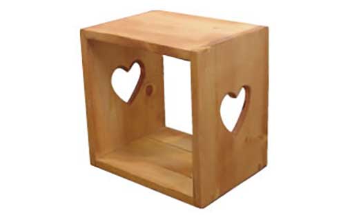 スクエアBOX ハート