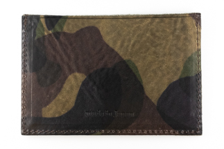 maf pinto レザーカードケース カモフラージュ ダーク