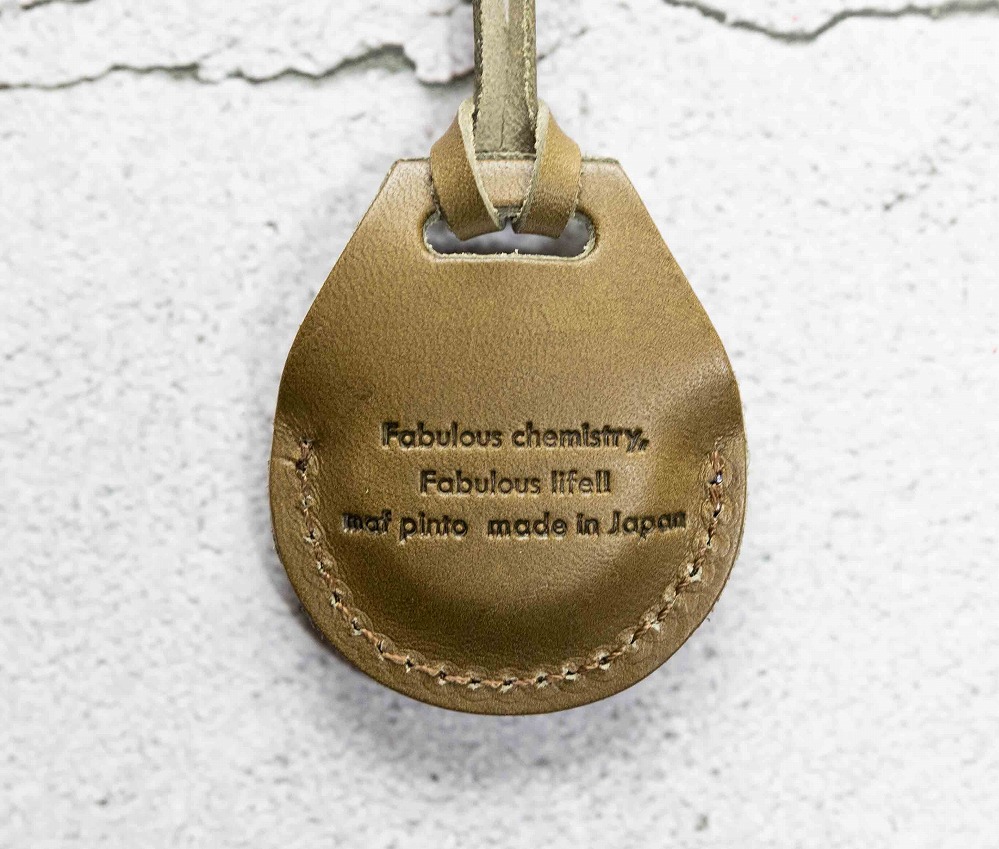 エアタグ用 ケース カバー（フルカバーモデル） レザー 本革 apple airtag 【オリーブ】