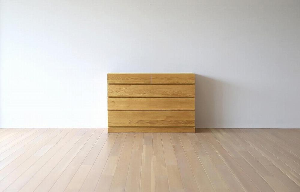 【開梱設置】高野木工 LECCE レッチェ 120ローチェスト ホワイトオーク【10年保証】