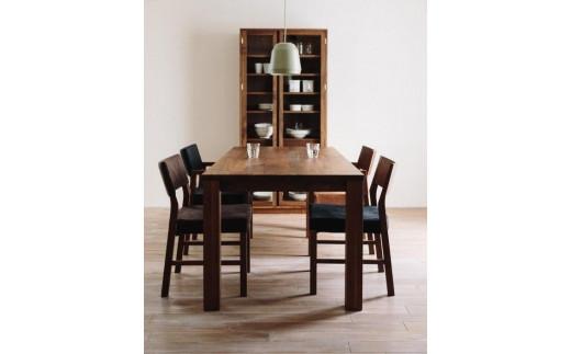 フレックス ウッドダイニングテーブル154 ウォールナット