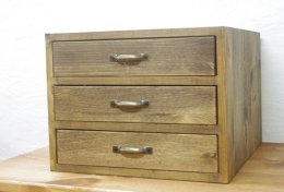 A4書類ケース3段 タテ型