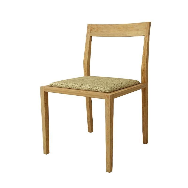 【開梱設置】高野木工 キールチェアWO 肘なし（座面：CHART3アトモスグリーン）【10年保証】