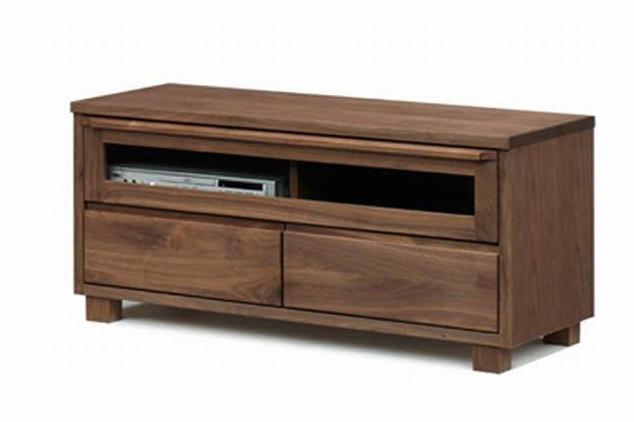 【幅103.9 奥行46 高さ49.3】アンリ104センチ幅テレビボード（ウォールナット）