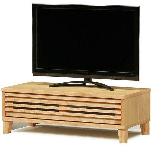 【幅103.6 奥行45 高さ34.5】バジル104テレビボード（レッドオーク）