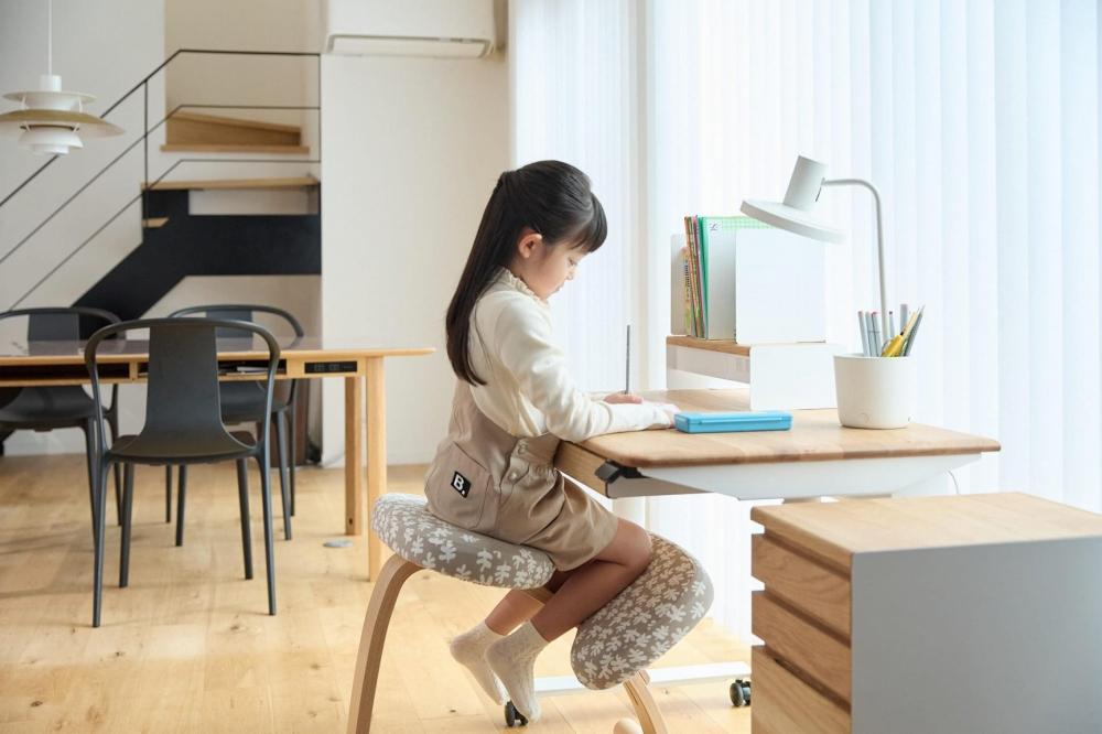 【デスクのみ】サイズオーダー可 電動昇降 学習机 プレディデスク オーク