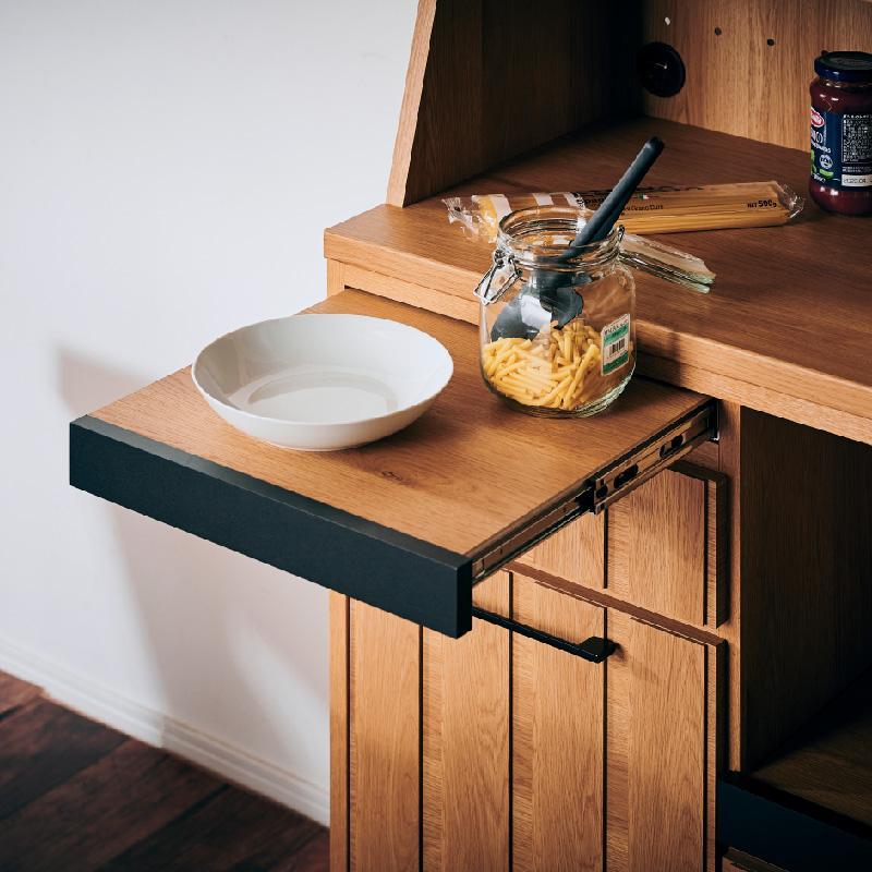 【Jyenero／ジェネロ 幅80cmダイニングボード】★大容量の収納と部屋に合わせやすいデザイン