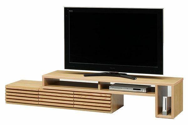 【幅153 奥行45 高さ37.3】タイム153テレビボード（レッドオーク）