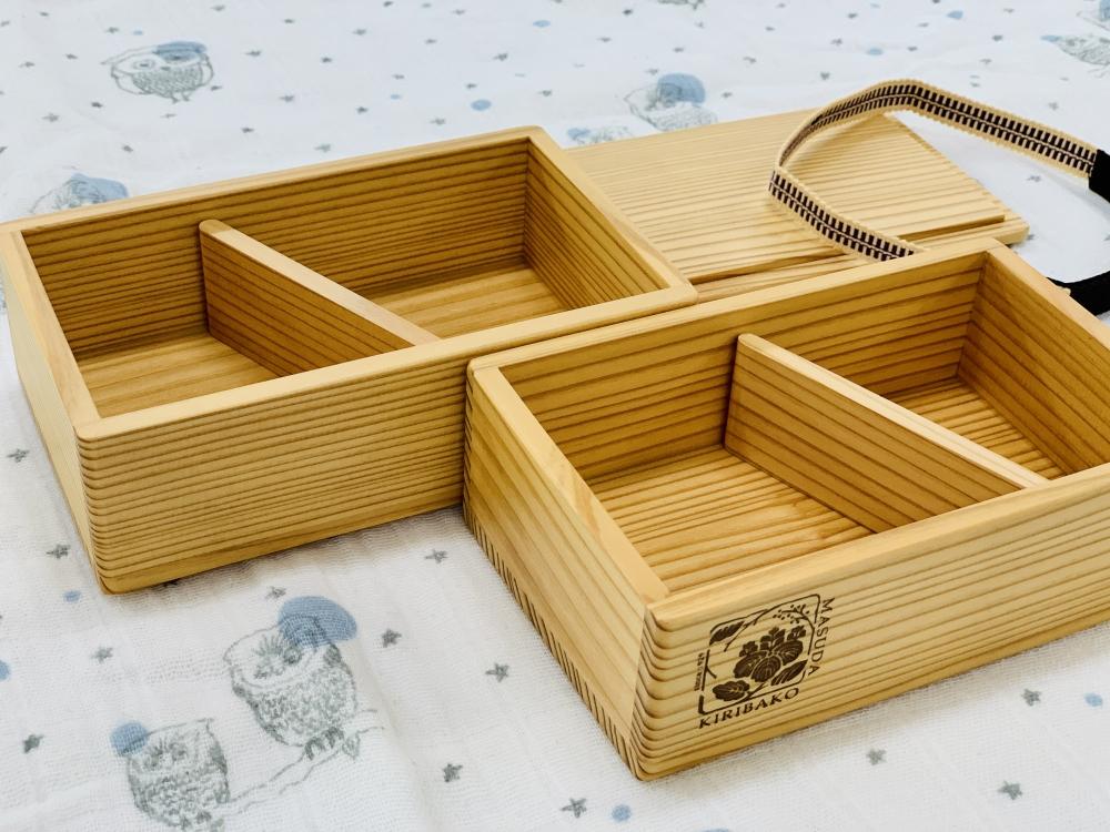 杉の弁当箱 ２段
