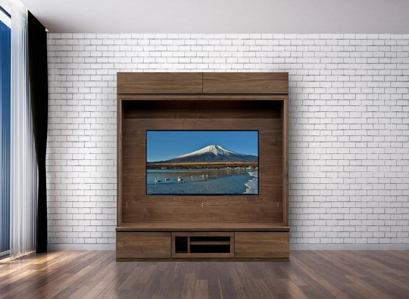 テラ 幅180cm TV 壁掛け金具付 TVボード 大川家具【開梱設置】