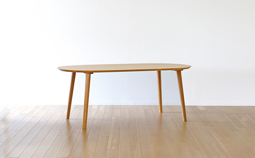 高野木工 ルーベ 180×90ダイニングテーブル ウォルナット