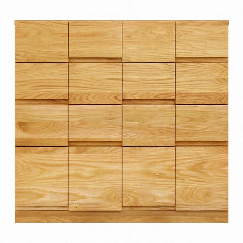 チェスト タンス 幅88 4段 奥行44 ホワイトオーク 無垢 桐たんす 箪笥 婚礼 衣類収納 大川家具 丸田木工 ココ