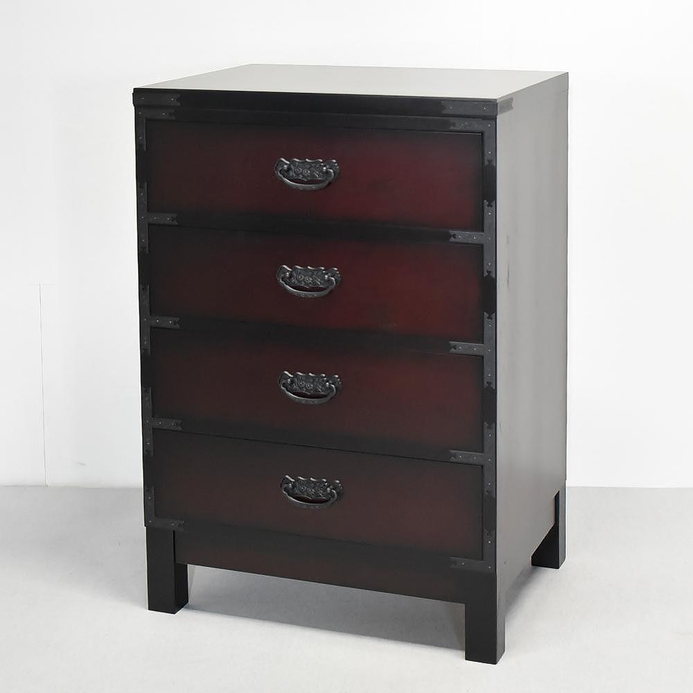 民芸箪笥　和み（NAGOMI）FL-60チェスト　カリン色　たんす 大川家具　