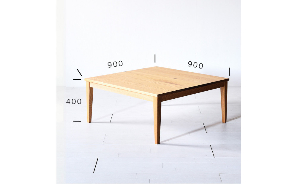 ãã·ã³ãã«ã¢ãã³ãªå®¶å
·ã®ãéšå±ã«ã ã·ã£ãŒããªãã¶ã€ã³ã®ïŒ®ïŒ¯ïŒã»ã³ã¿ãŒããŒãã«90Ã90 ãªãŒã¯ ããŒããŒãã« ç¡å¢æ åœç£ 倧å·å®¶å
·