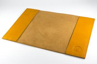 maf pinto (マフ ピント) レザーブックカバー四六判ハードカバーサイズ（レギュラーモデル）【イエロー】
