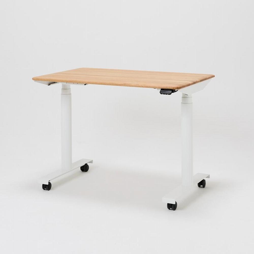 【トレーセット】サイズオーダー可 電動昇降 学習机 プレディデスク オーク