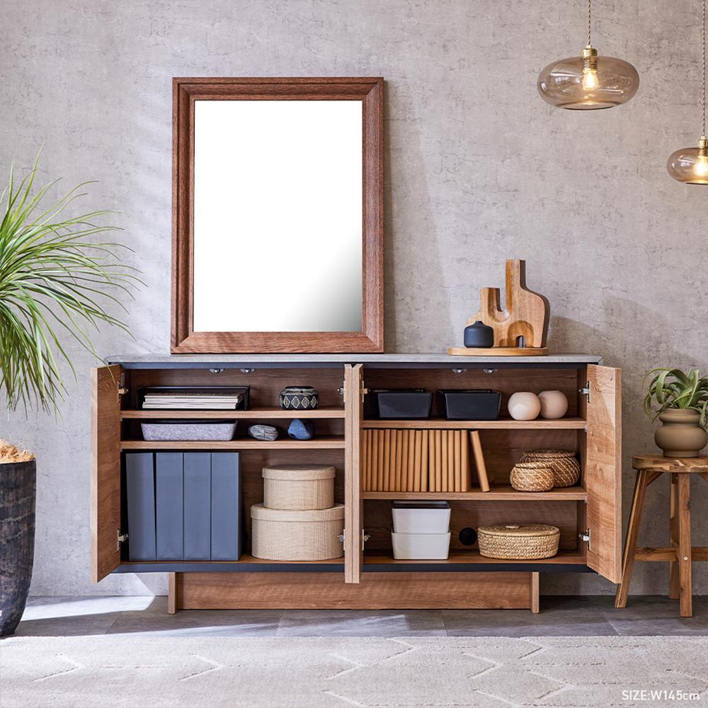 Ruler2 ルーラー2 サイドボード 幅145 cm リビング収納 【モーブル】【大川家具】