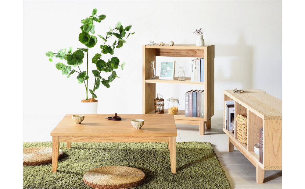 【木の香かおる国産杉のローテーブル】木の香ローテーブル4  センターテーブル 文机 ウレタン塗装 九州産杉 大川家具