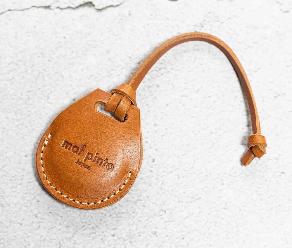 エアタグ用 ケース カバー（フルカバーモデル） レザー 本革 apple airtag 【ライトブラウン】