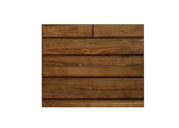 【開梱設置】高野木工 レッチェ105ローチェストWN【10年保証】