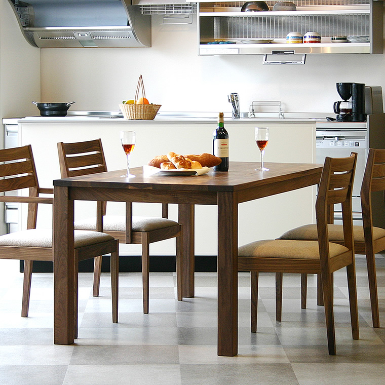 ダイニングテーブル　HOLZ-wa　180ｘ85ｘ72 cm　WAプラス　大川市