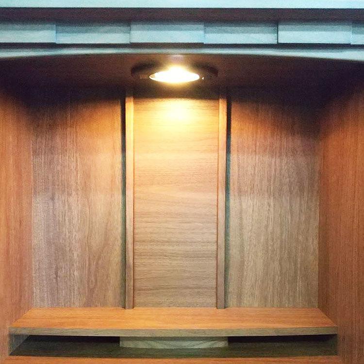 モダン仏壇 14×40号【カラー：ウォールナット】