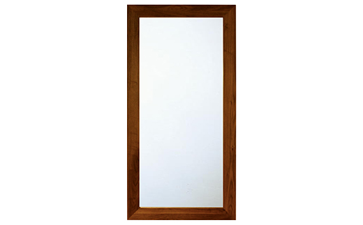 ※10月上旬以降順次発送※【開梱設置】高野木工 プレーンミラーLARGE89 WN【10年保証】