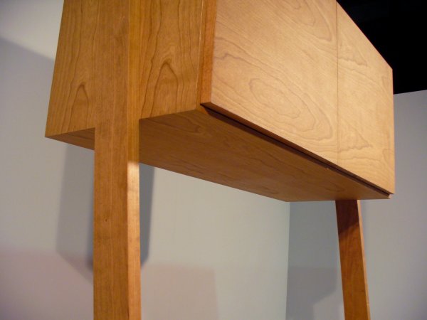 【BoraCabinet ブラックチェリー】北欧テイスト・おしゃれなキャビネット飾り棚・キッチン収納など様々な用途で活躍します＜ブラックチェリー材　オイルフィニッシュ＞ 家具 棚 キャビネット リビングボード サイドボード シェルフ  MUFactory