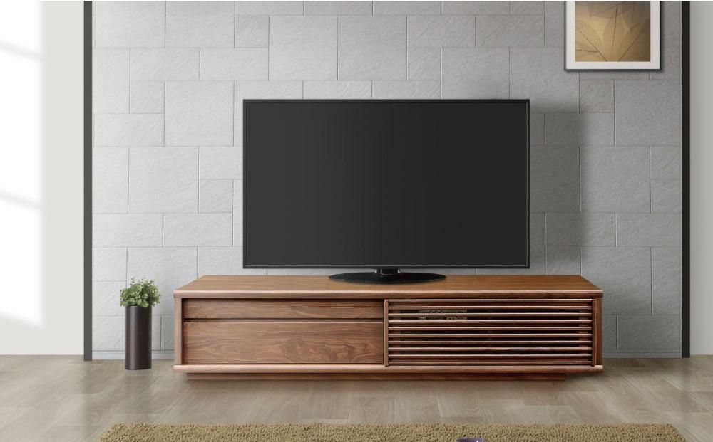 無垢リビング家具ソリド(ローボード テレビ台・TVボード)160cm【6色】