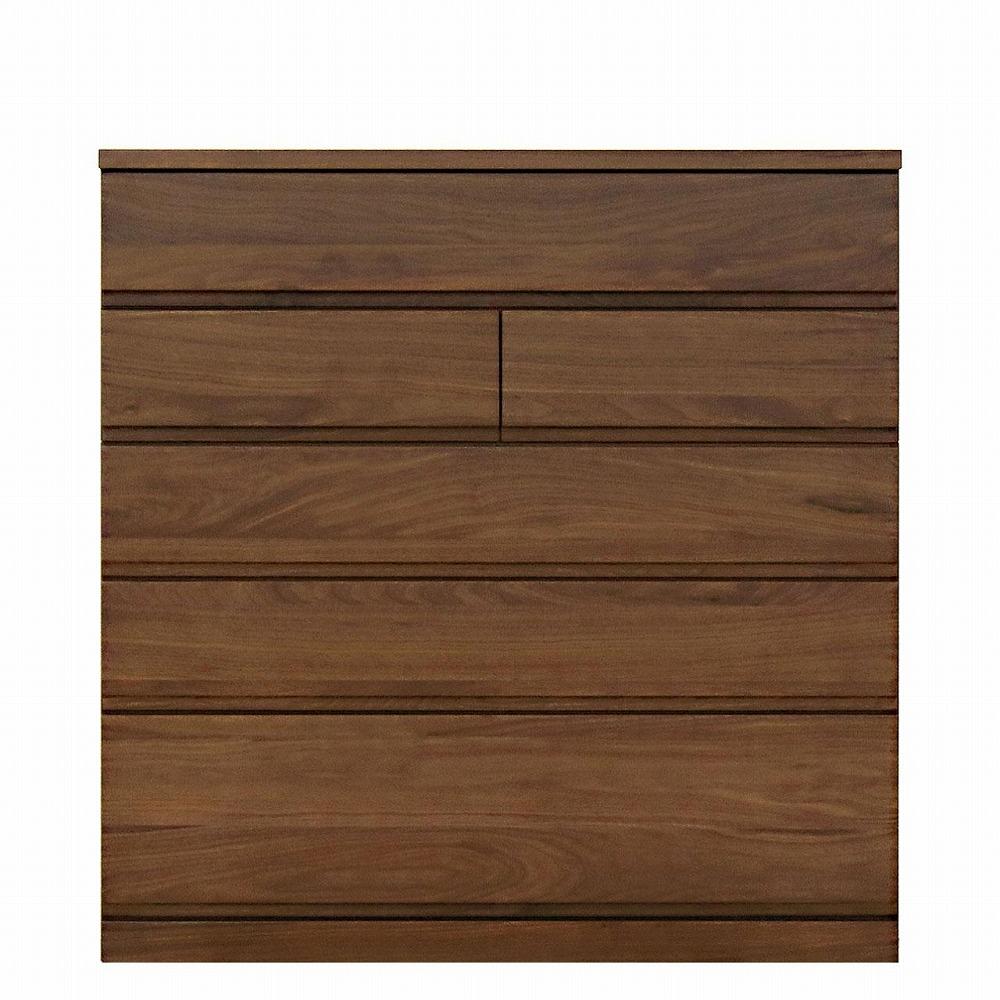 チェスト タンス 幅102 5段 奥行44 ウォールナット 無垢 桐たんす 桐箪笥 箪笥 木製 婚礼 衣類収納 大川家具 丸田木工 ミンクス