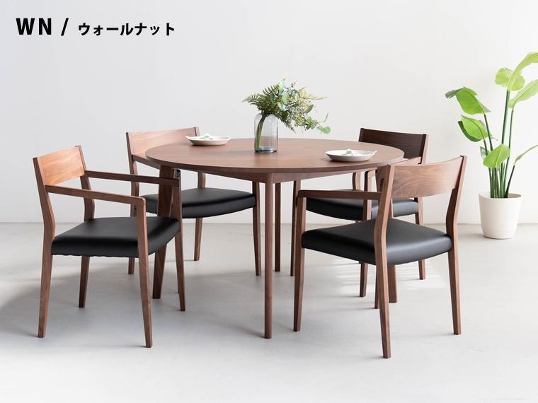 ウォールナット ダイニングチェア DCジャンブル02AC オールマイティブラック