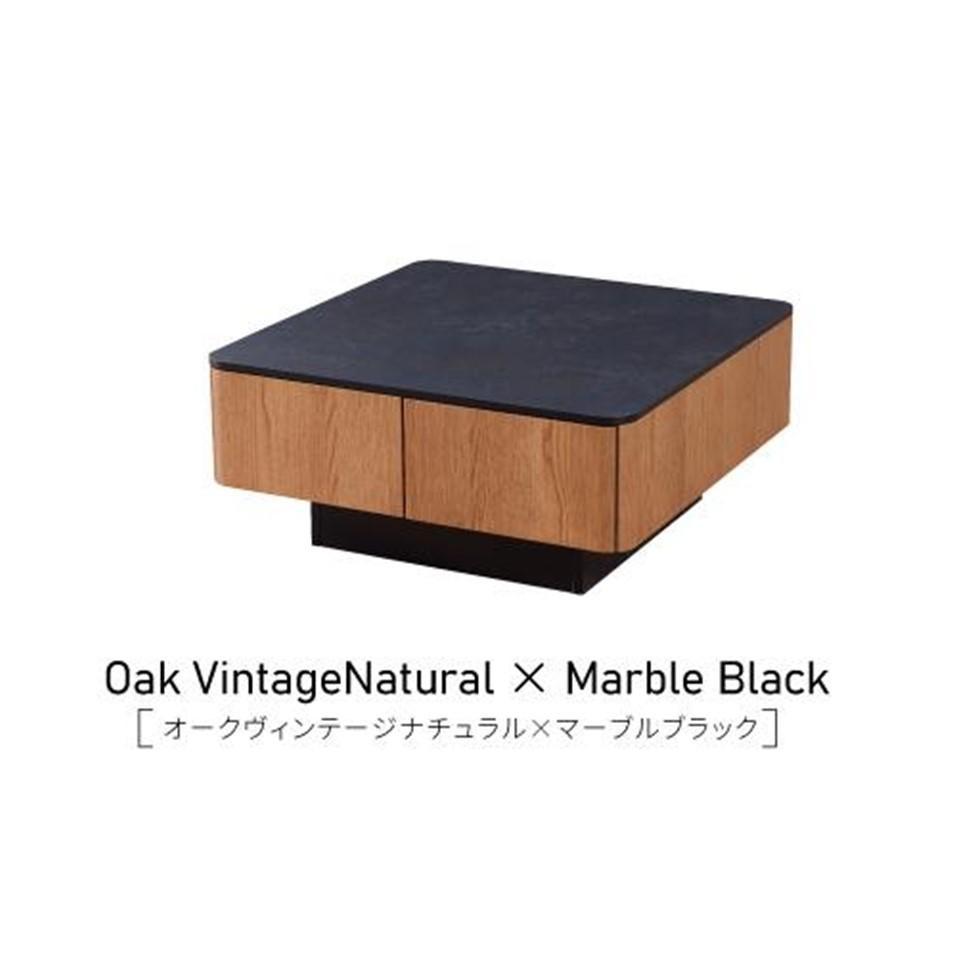 リビングテーブル 80cm MLT-211＜ヴィンテージナチュラル＞【モーブル】【大川家具】